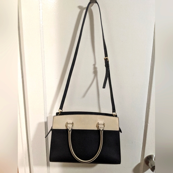 Kate Spade vintage cream & black leather purse - Picture 5 of 11